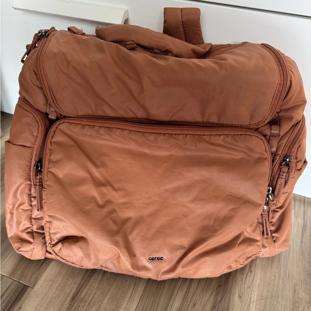 Best Caraa Diaper Bag in Clay Nylon Large